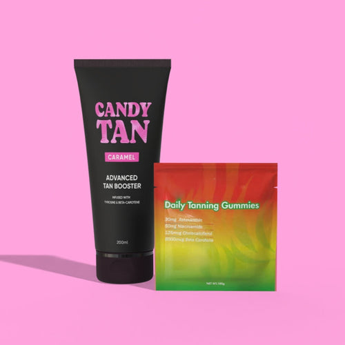 Caramel Advanced Booster Cream and Gummies Bundle - candytan
